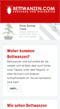 Mobile Screenshot of bettwanzen.com